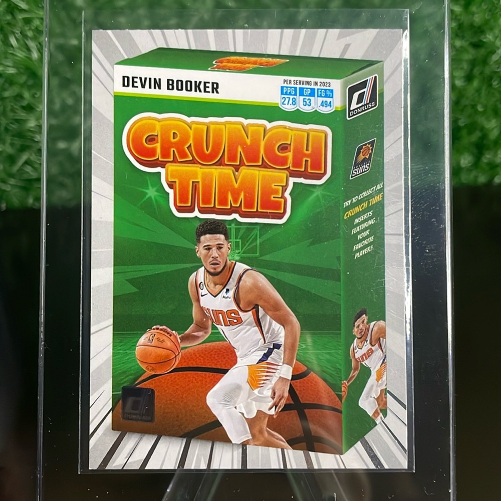 76. Panini CRUNCH TIME DEVIN BOOKER 🔥🏀🔥2022-2024
